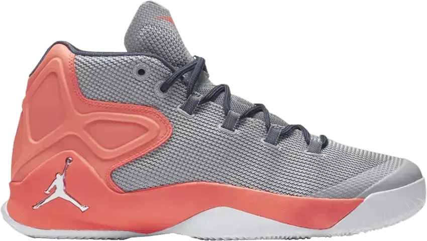  Jordan Melo M12 &#039;Wolf Grey Hyper Orange&#039;