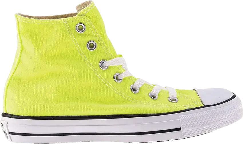  Converse Chuck Taylor All Star High &#039;Electric Yellow&#039;