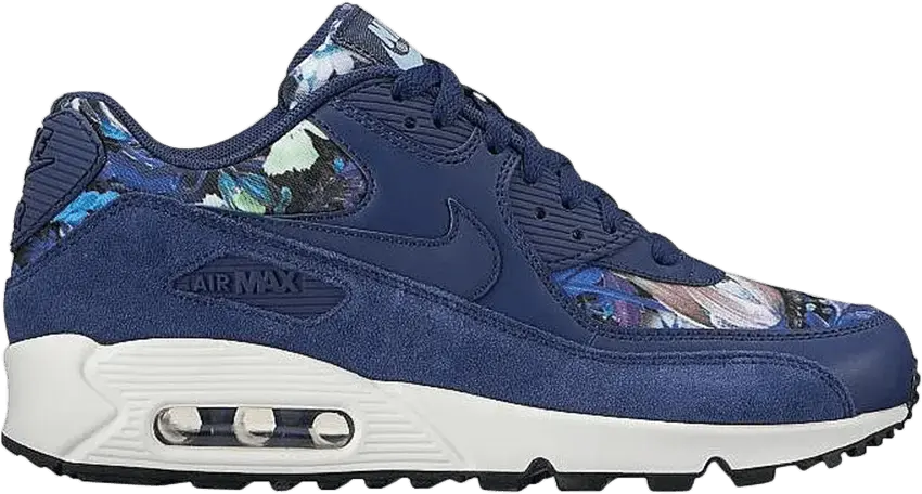  Nike Wmns Air Max 90 SE &#039;Floral Binary Blue&#039;