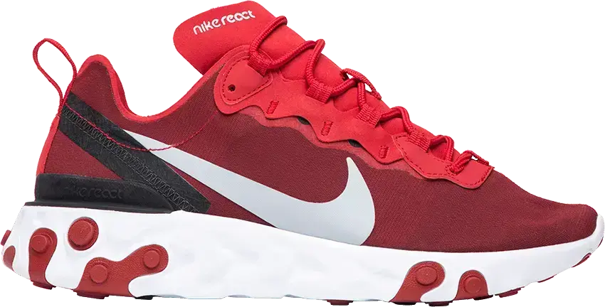  Nike React Element 55 Gym Red