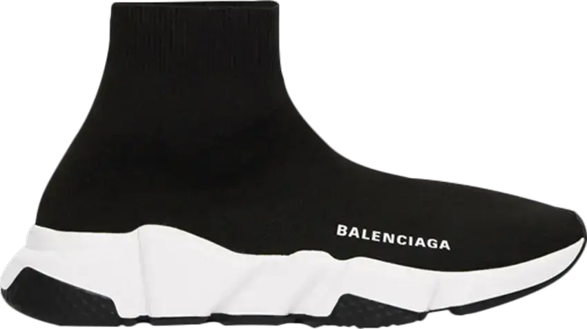  Balenciaga Speed Trainer Black White (2019) (Women&#039;s)