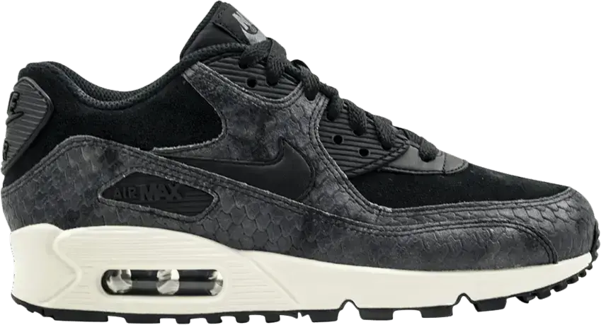  Nike Wmns Air Max 90 Premium &#039;Black&#039;