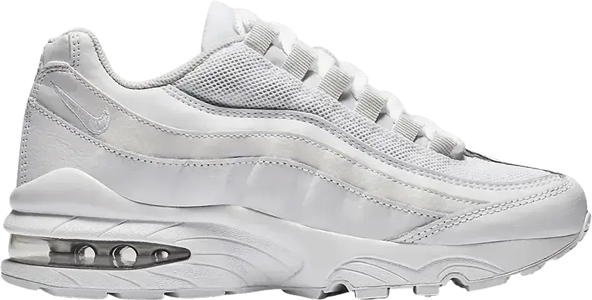  Nike Air Max 95 GS &#039;White Vast Grey&#039;