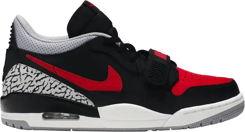  Jordan Legacy 312 Low Bred Cement