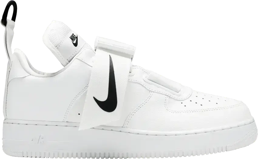  Nike Air Force 1 Utility White Black White Sole