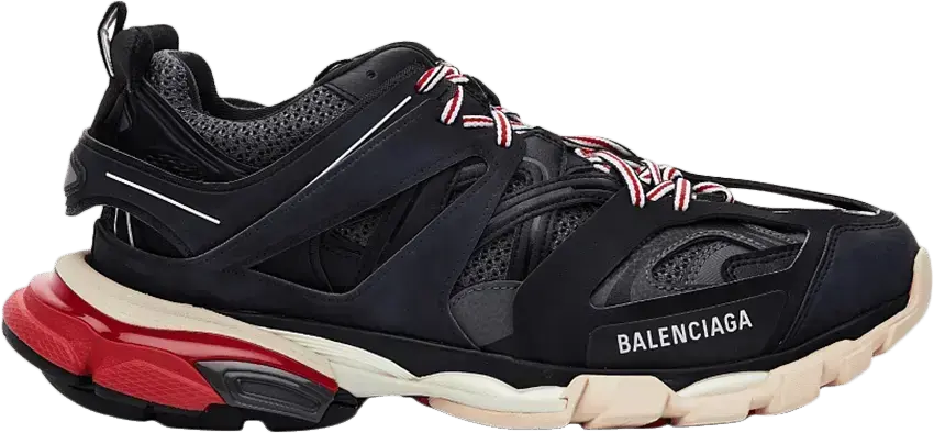  Balenciaga Wmns Track Trainer &#039;Black Red&#039;