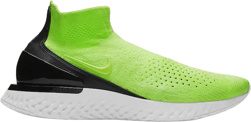 Nike Rise React Flyknit Lime Blast