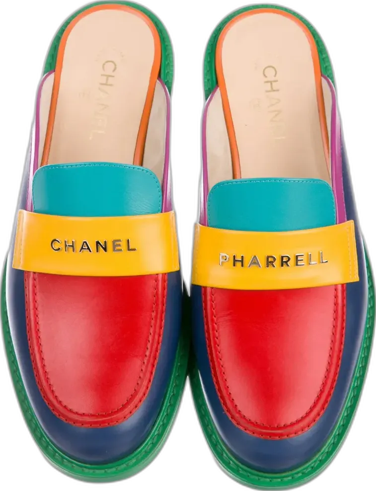  Chanel Mules Pharrell Multi-Color
