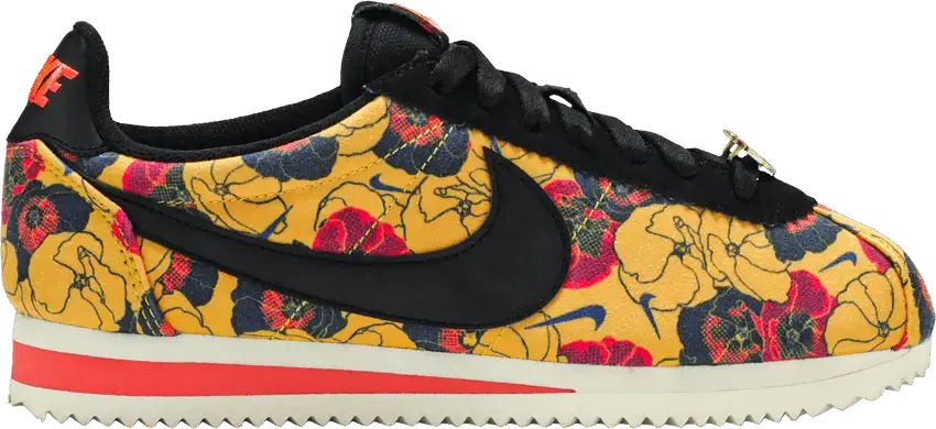  Nike Classic Cortez LX Floral Pack Gold (Women&#039;s)