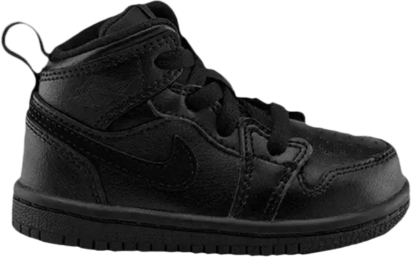  Jordan 1 Mid Black (TD)