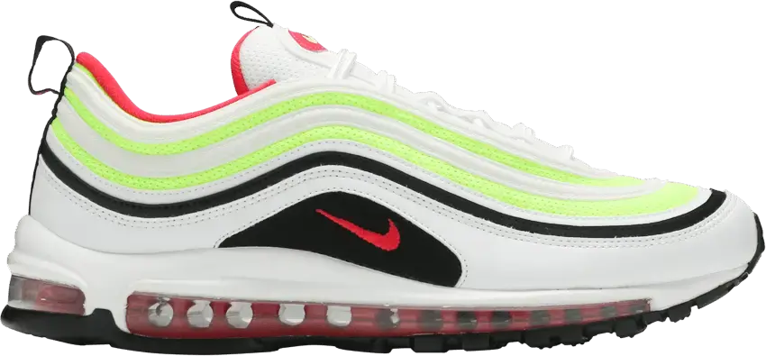  Nike Air Max 97 White Black Volt Rush Pink