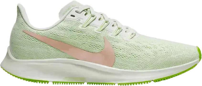  Nike Air Zoom Pegasus 36 Barely Volt Spruce Aura (Women&#039;s)