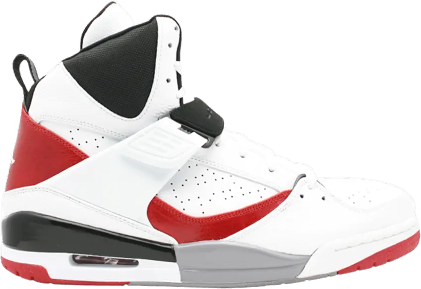  Jordan Flight 45 High White Varsity Red Black