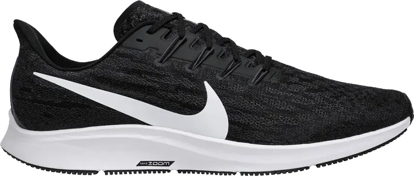  Nike Air Zoom Pegasus 36 Black White