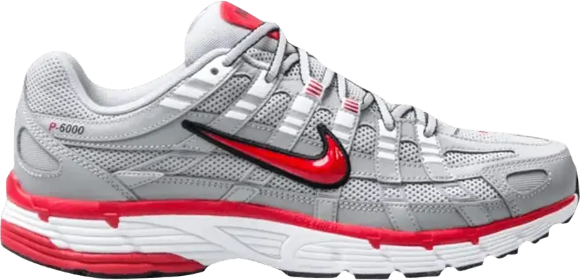  Nike P-6000 &#039;Fit Silver Unviersity Red&#039;