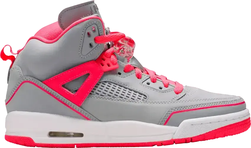  Jordan Spizike Wolf Grey Racer Pink (GS)