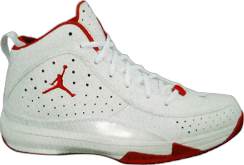  Jordan Team ISO White Red