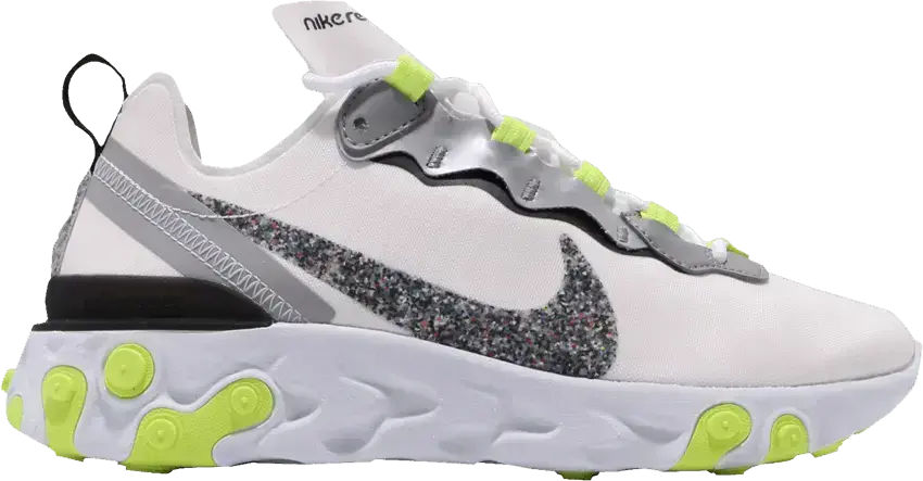  Nike React Element 55 PRM Atmosphere Grey (Women&#039;s)