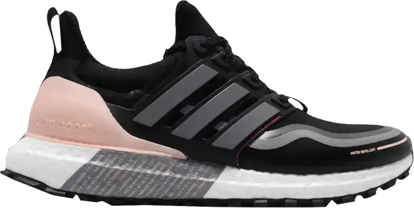  Adidas adidas Ultra Boost Guard Black Grey Pink (Women&#039;s)