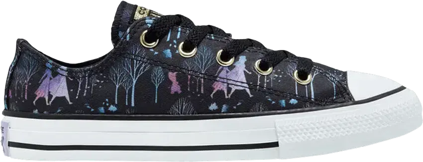  Converse Chuck Taylor All-Star Low Frozen 2 Black (PS)