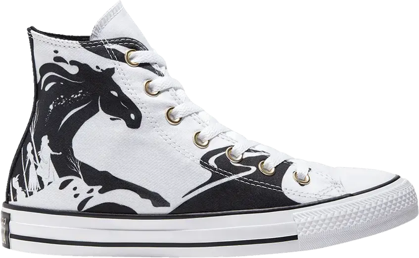  Converse Chuck Taylor All-Star Hi Frozen 2 White Black