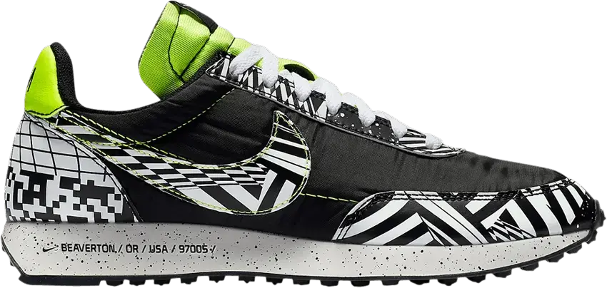  Nike Air Tailwind 79 Illusion Black White Volt