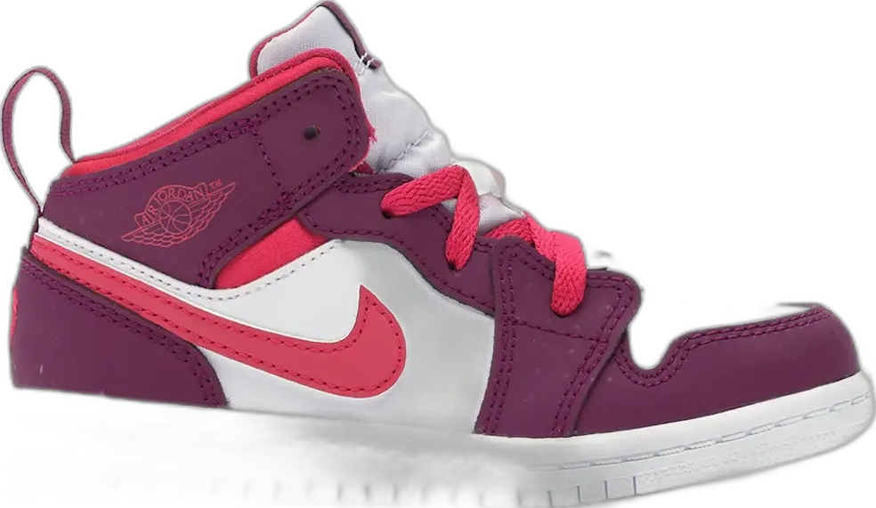 Jordan 1 Mid True Berry Rush Pink (TD)