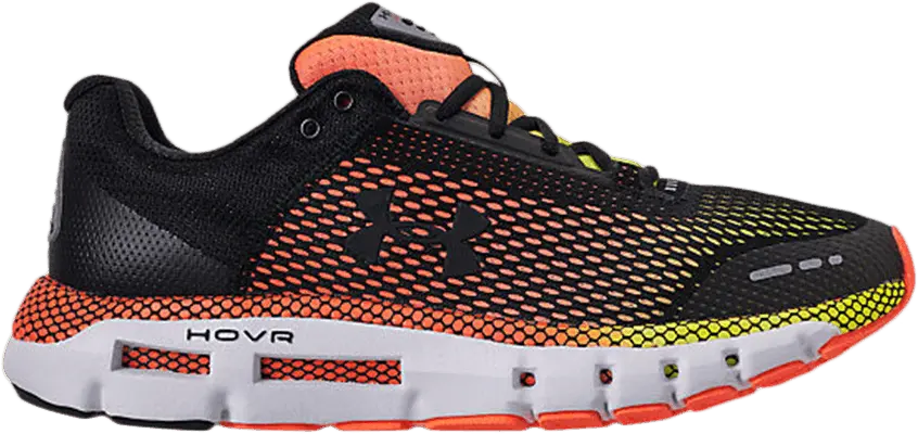  Under Armour HOVR Infinite Black High Vis Yellow