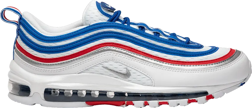  Nike Air Max 97 Game Royal Metallic Silver University Red