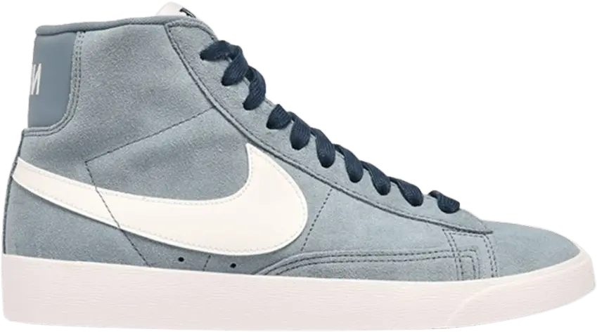  Nike Blazer Mid Vintage Aviator Grey Monsoon Blue (Women&#039;s)