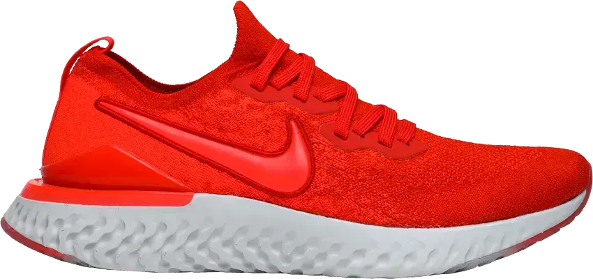  Nike Epic React Flyknit 2 Chile Red