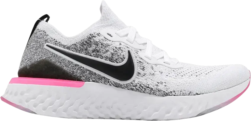  Nike Wmns Epic React Flyknit 2 &#039;Oreo Pink&#039;