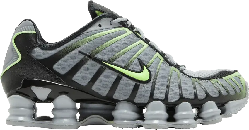  Nike Shox TL Wolf Grey Lime Blast