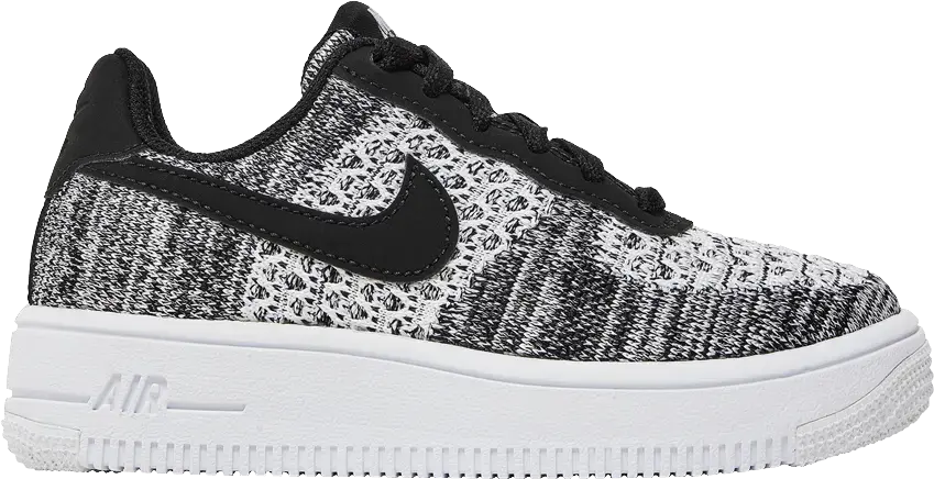  Nike Air Force 1 Flyknit 2.0 Oreo (GS)