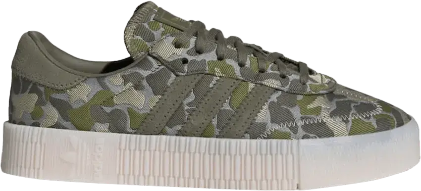  Adidas adidas Sambarose Olive Camo (W)