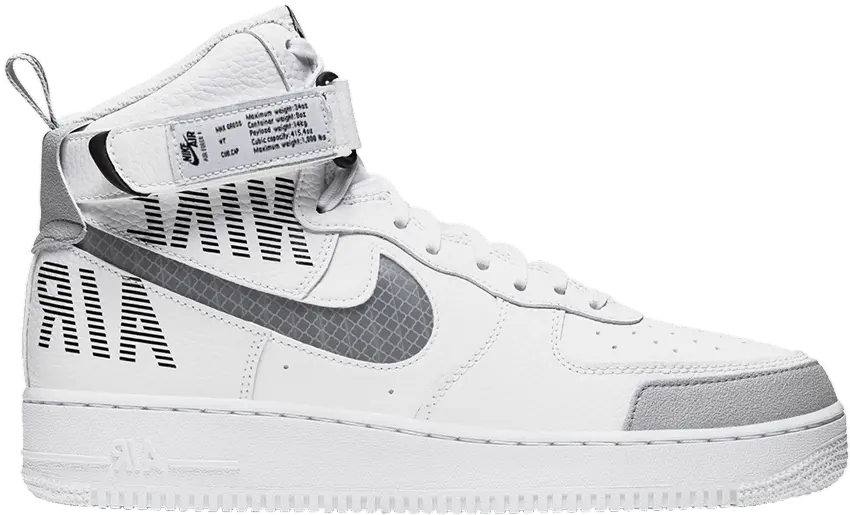  Nike Air Force 1 High Under Construction White