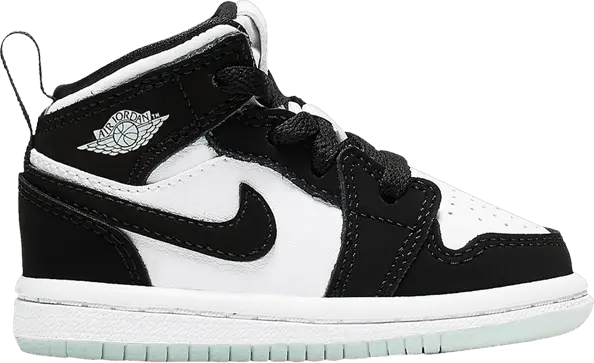  Jordan 1 Mid White Black Teal Tint (TD)