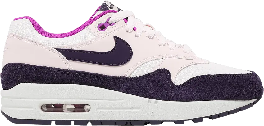  Nike Air Max 1 Light Soft Pink Grand Purple (Women&#039;s)