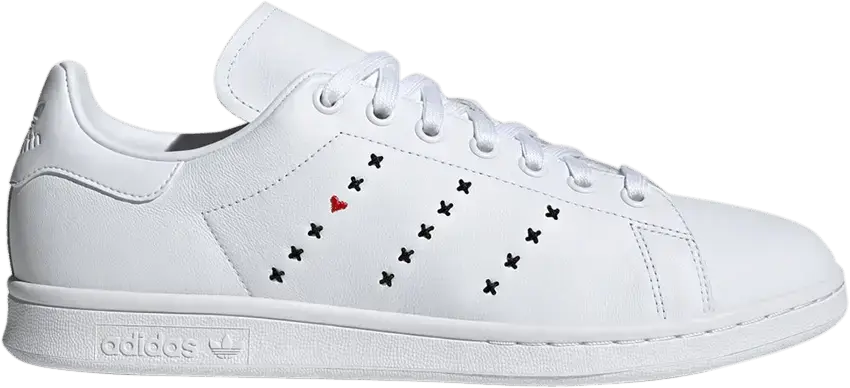  Adidas adidas Stan Smith Heart Stripe Black