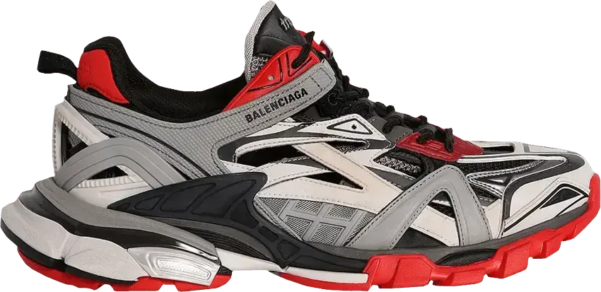  Balenciaga Track.2 Trainer &#039;Black Grey Red&#039;