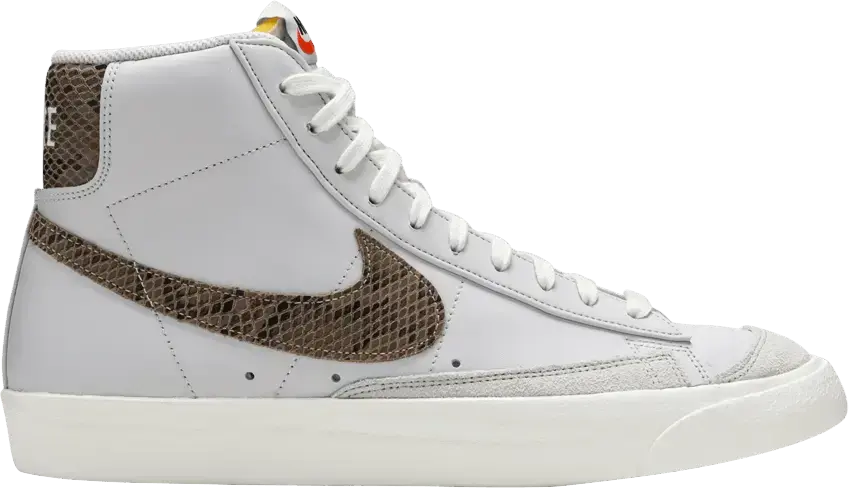  Nike Blazer Mid 77 Vintage White Snakeskin