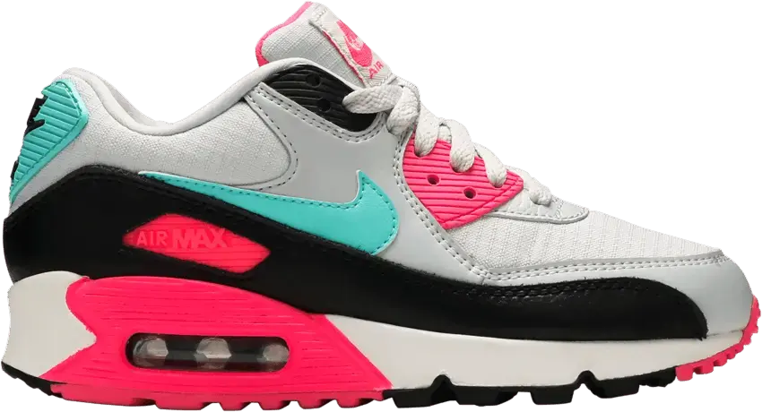  Nike Air Max 90 South Beach Pink Teal (Women&#039;s)