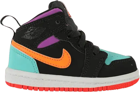  Jordan 1 Mid Multi-Color (TD)