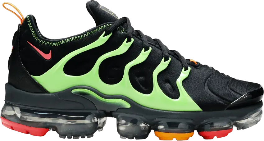  Nike Air VaporMax Plus Black Electric Green