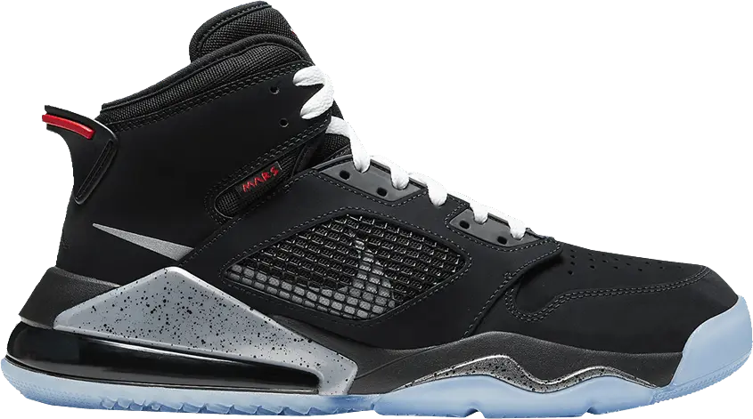  Jordan Mars 270 Black Metallic Silver