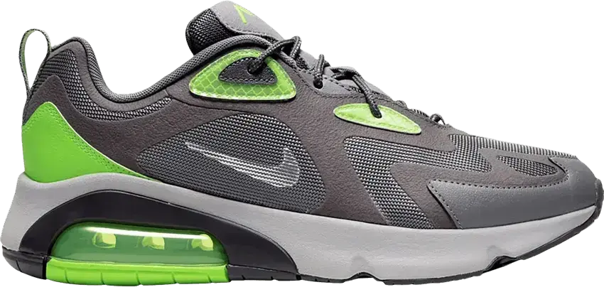  Nike Air Max 200 Winter Thunder Grey Electric Green