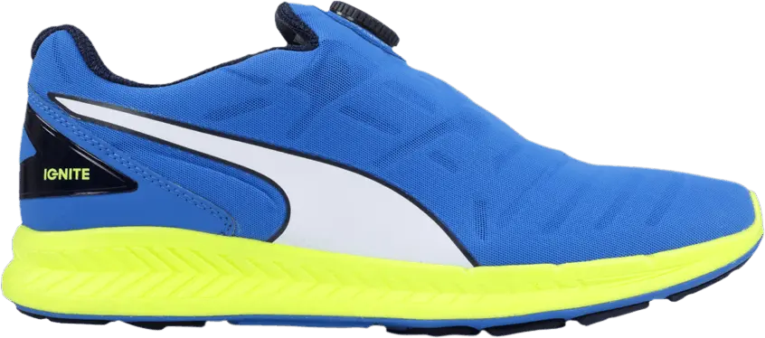  Puma Ignite Disc &#039;Electric Blue Safety Yellow&#039;