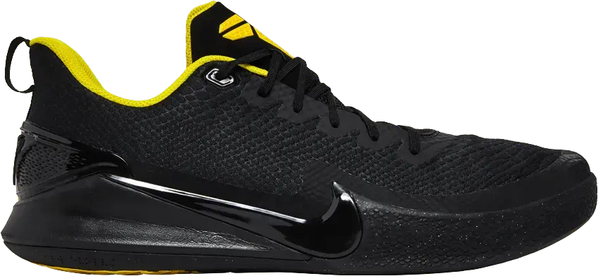  Nike Mamba Focus Black Optimum Yellow