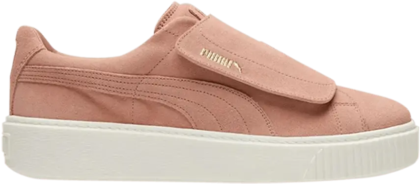  Puma Wmns Suede Platform Strap &#039;Cameo Brown&#039;