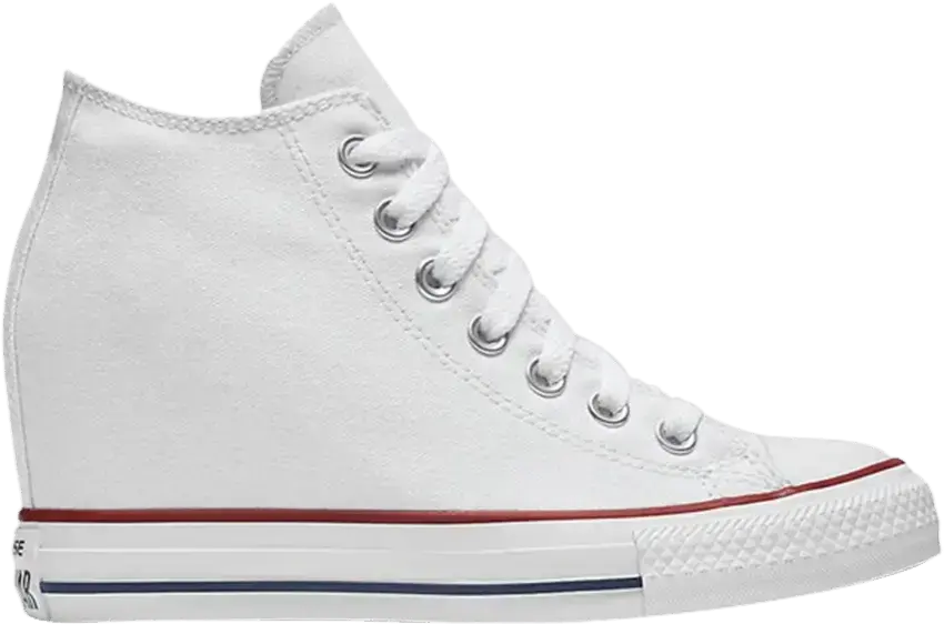  Converse Wmns Chuck Taylor Lux Wedge Mid &#039;White&#039;